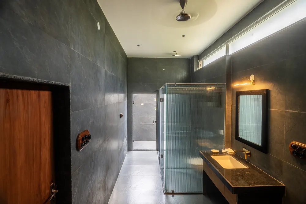 Attached bathroom