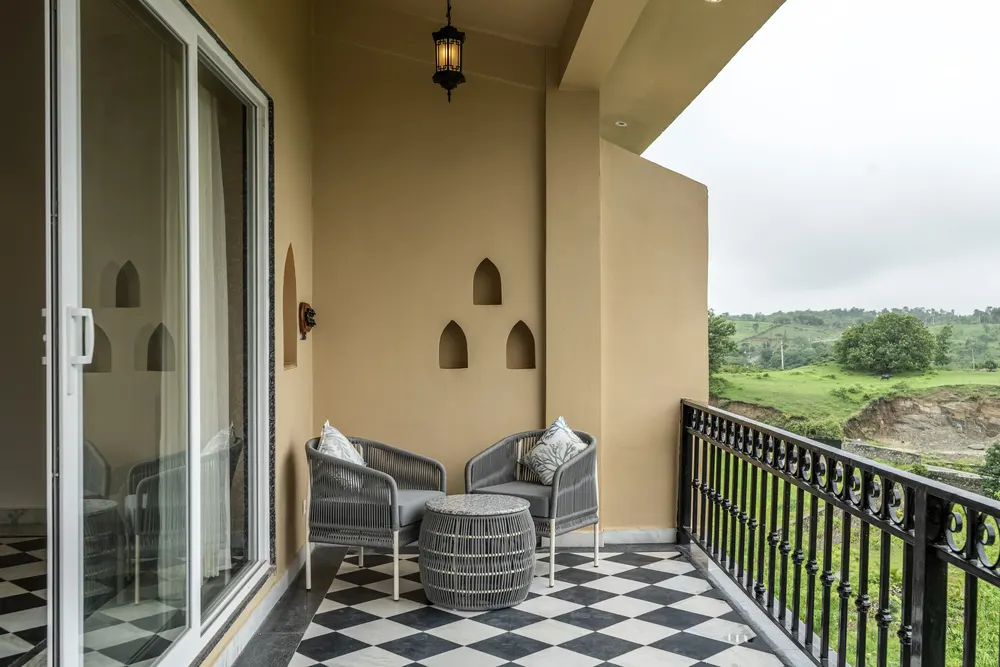 Private balcony