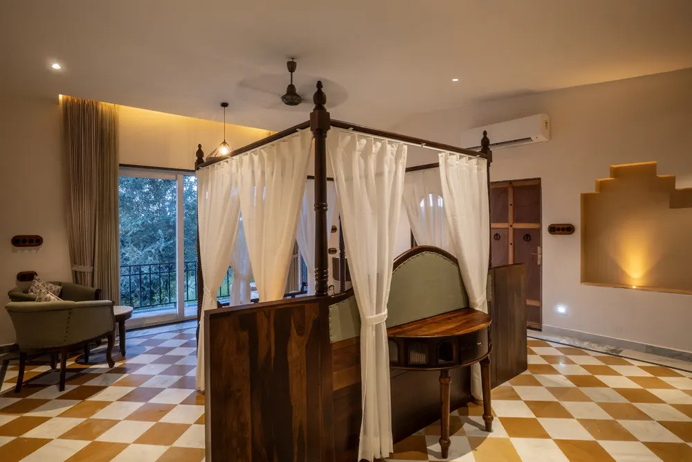 Bedroom detail