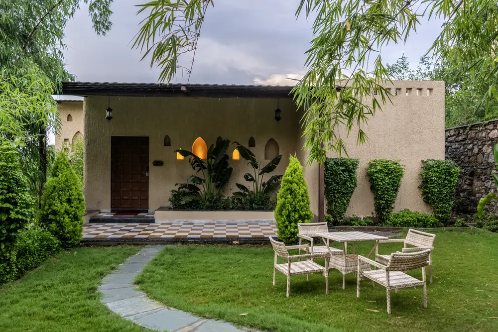 The path to the door