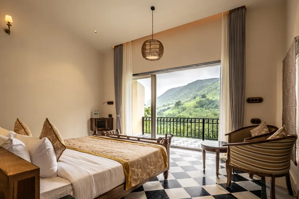 The room and its view