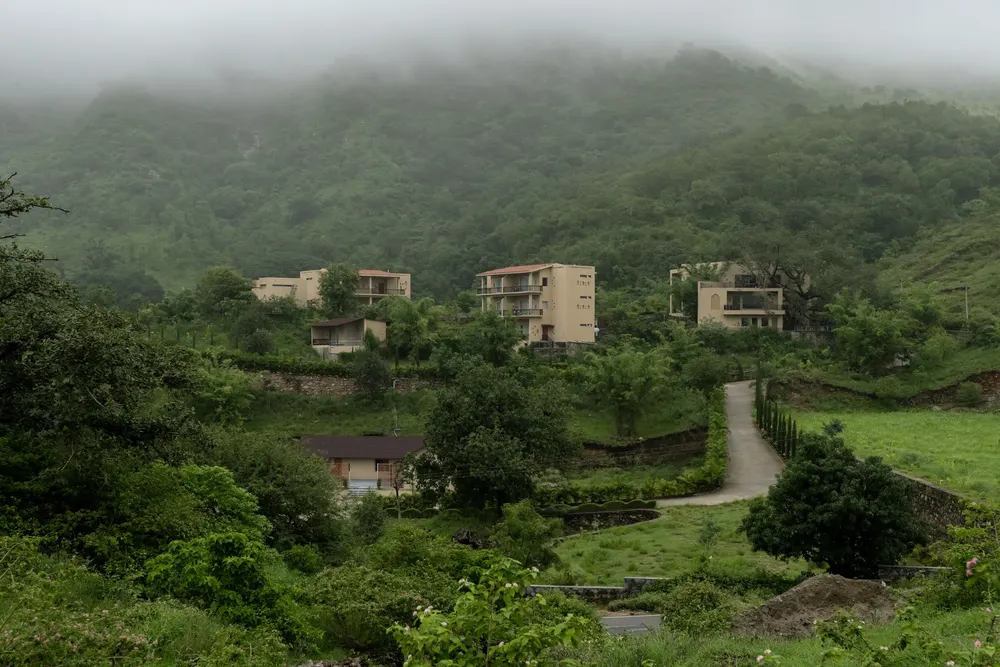 Monsoon over the Aravallis